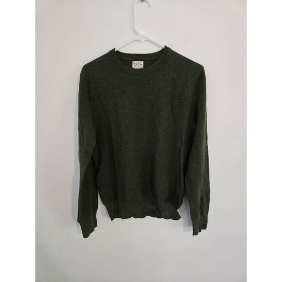 J.crew Other - J.crew NWOT green sweater mens size M knit crew neck